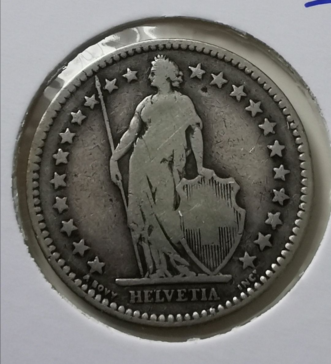 Tutti le monete: 2 Franken 1879 Silber – Usato da Zürich venduto da turbopuz 1