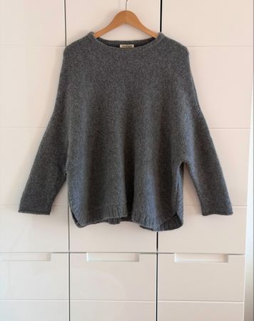 Handmade Pullover Wolle Kaschmir  Grösse L