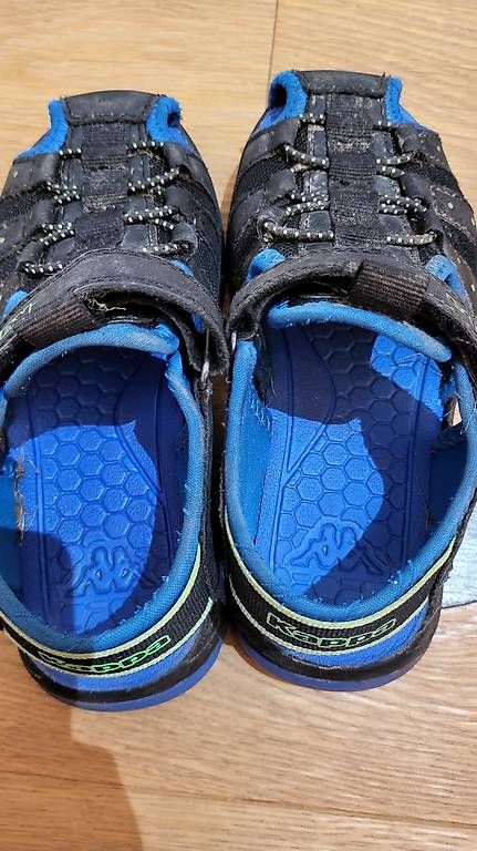 Scarpe per ragazzi: Sandalen blau schwarz Kappa Gr. 30 – Usato da Langendorf venduto da RE17 2