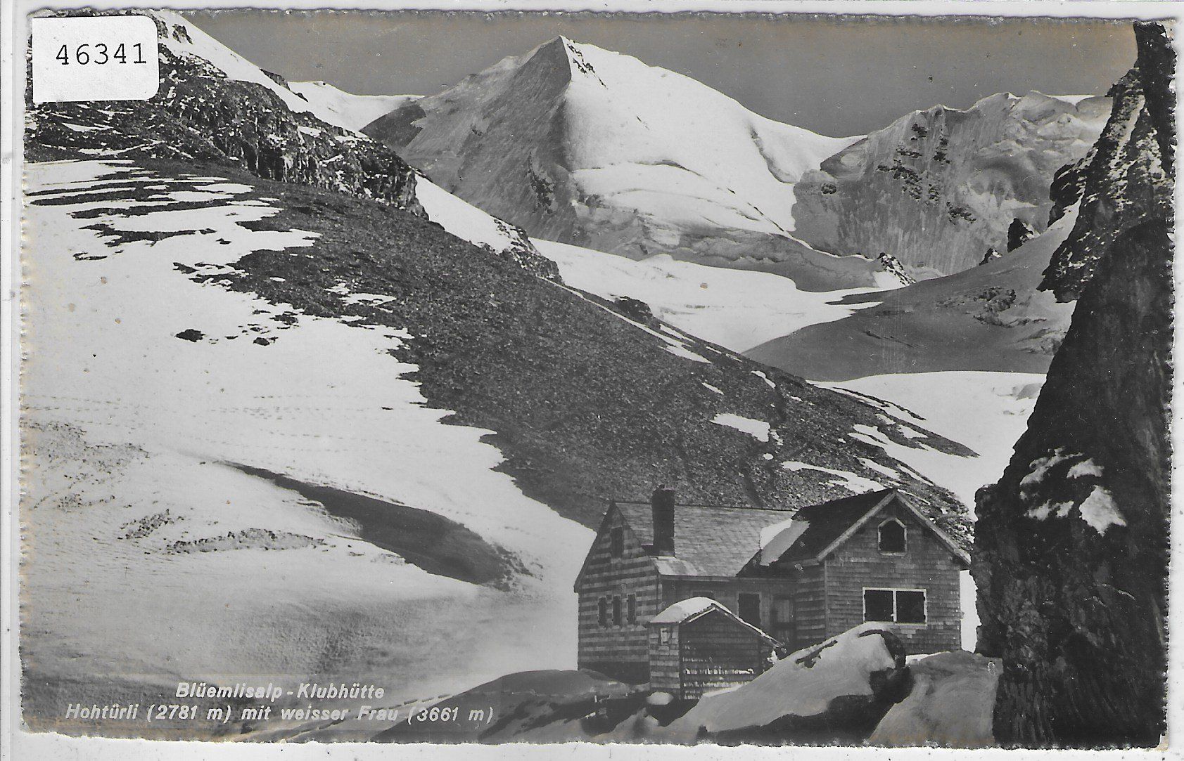 Cartoline postali: Blümlisalp-Clubhütte – Usato da Ettingen venduto da Kartenplanet