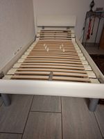 Pfister Bettrahmen mit Lattenrost verstellbar 90x200