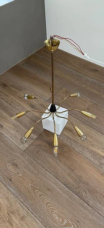 Lampade: 50er / 60er Spinnenlampe – Usato da Bütschwil venduto da Biberli59 1