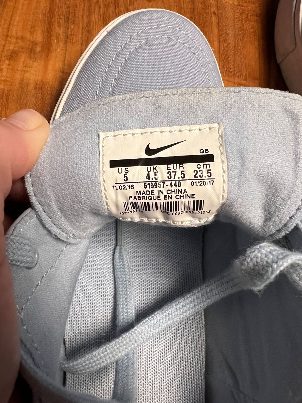 Nike Scarpe da uomo: NIKE SB Stefan Janoski Sneaker hellblau – Usato da Bassersdorf venduto da m.vontobel 2