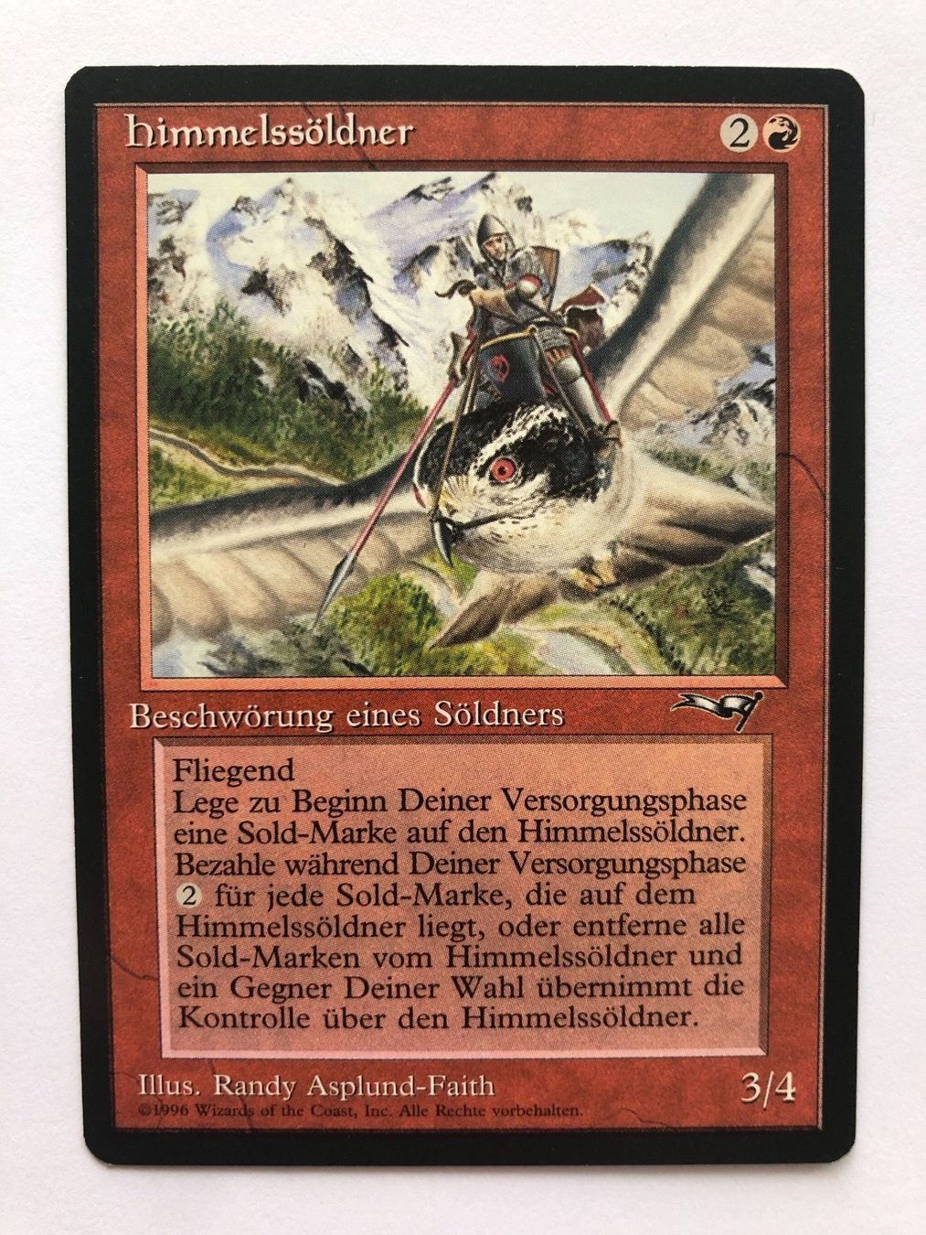 Cartoline: MTG - Himmelssöldner – Usato da Zürich venduto da T_H_O_M_A_S