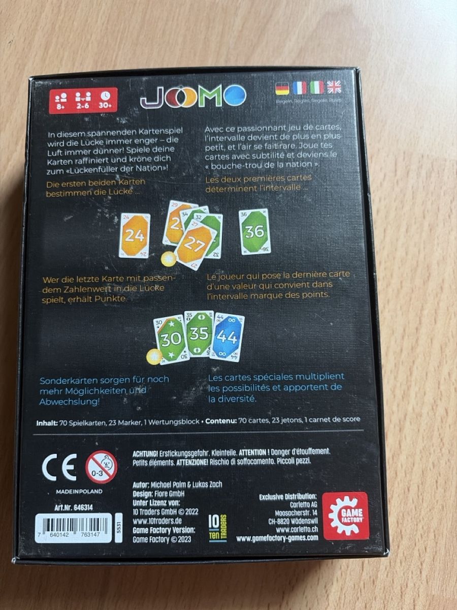 Jeux: Joomo – D'occasion à Bern par mil_25l6 1