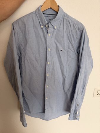 Tommy Hilfiger Hemd Hellblau Gr. L - Top Zustand!