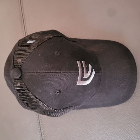 Casquette noire d'été Christoph Claret ajustable, neuve.