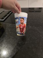 McDonalds Becher Fussball Motiv Shaqiri neu nie gebraucht