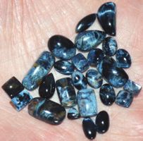 Cabochon Set L-3900 – 25 Stück Pietersit Edelsteine