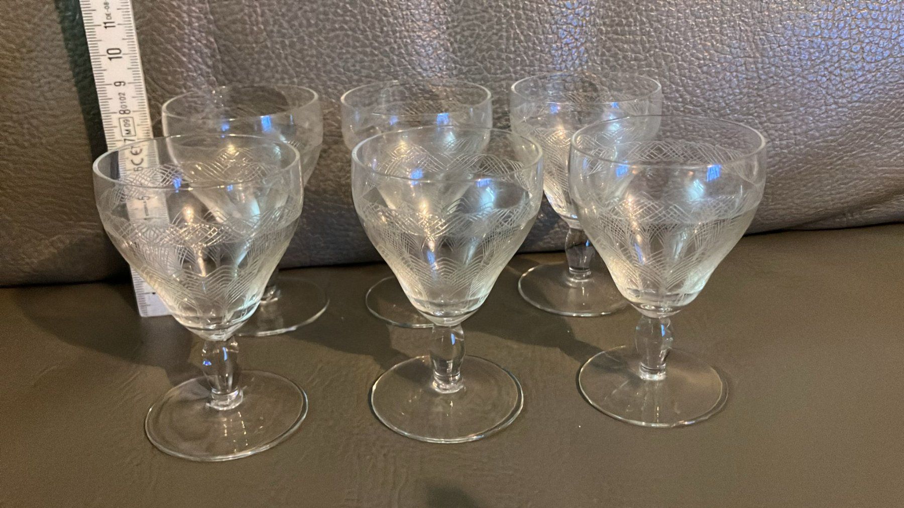 Gläser: 6 bicchieri di vetro per liquore – Gebraucht aus Melano von H-Sara 2