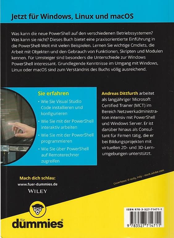 Livres: PowerShell für Dummies  Andreas Dittfurth – D'occasion à Brunnen par eli_9mtk 1