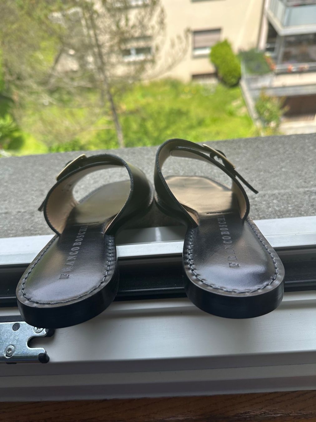 Damenschuhe: Franco Boschi Sandalette schwarz Gr 38 NEU – Neu und originalverpackt aus Luzern von gwand 2