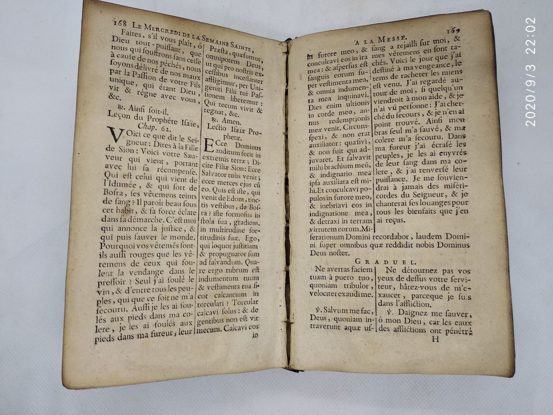 Bücher: OSTER-MESSEBUCH 1771 – Gebraucht aus Goldach von Gaip 2