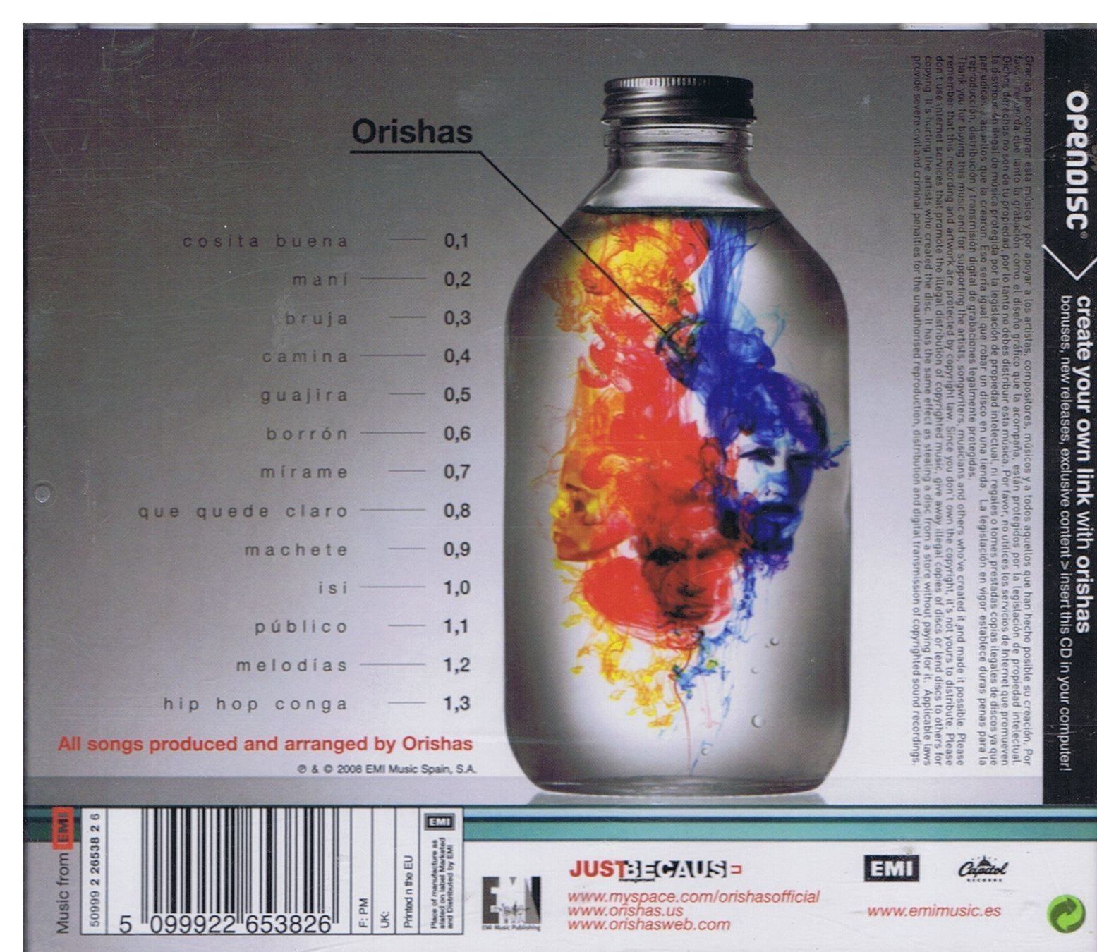 CDs: Orishas / cosita buena – Gebraucht aus Unterengstringen von Lastchance 1
