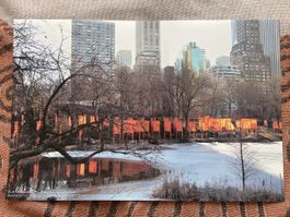 Christo Jeanne-Claude The Gates Central Park New York Print 