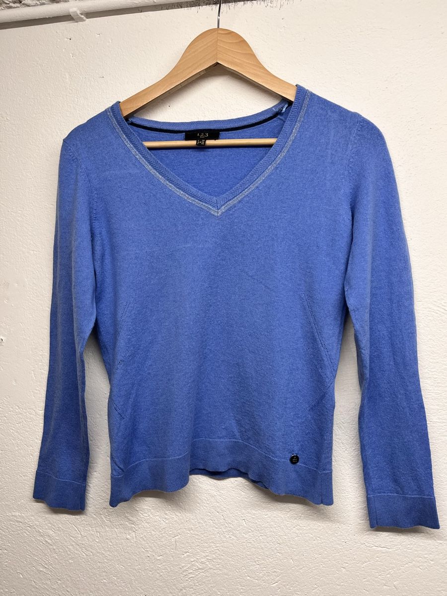 Maglioni & Felpe: 1.2.3 Paris Wool & Silk Blend Jumper, Size 38 – Usato da Lausanne venduto da Danash