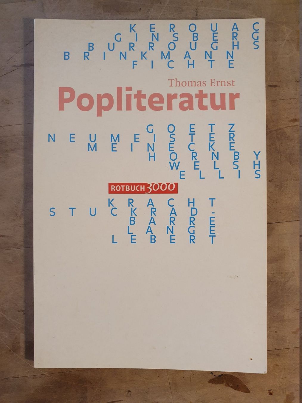 Libri: Popliteratur Thomas Ernst Rotbuch3000 – Usato da Zürich venduto da loosebone