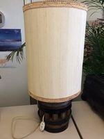 Lampe ! Fuss aus Radachse gefertlgt !