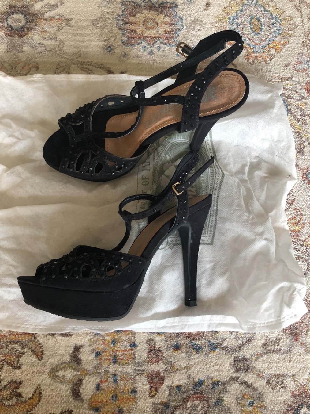 Damenschuhe: Chaussure à talon, XTI  noir, New – Neu (gemäss Beschreibung) aus Morges von sve_fp8t 2