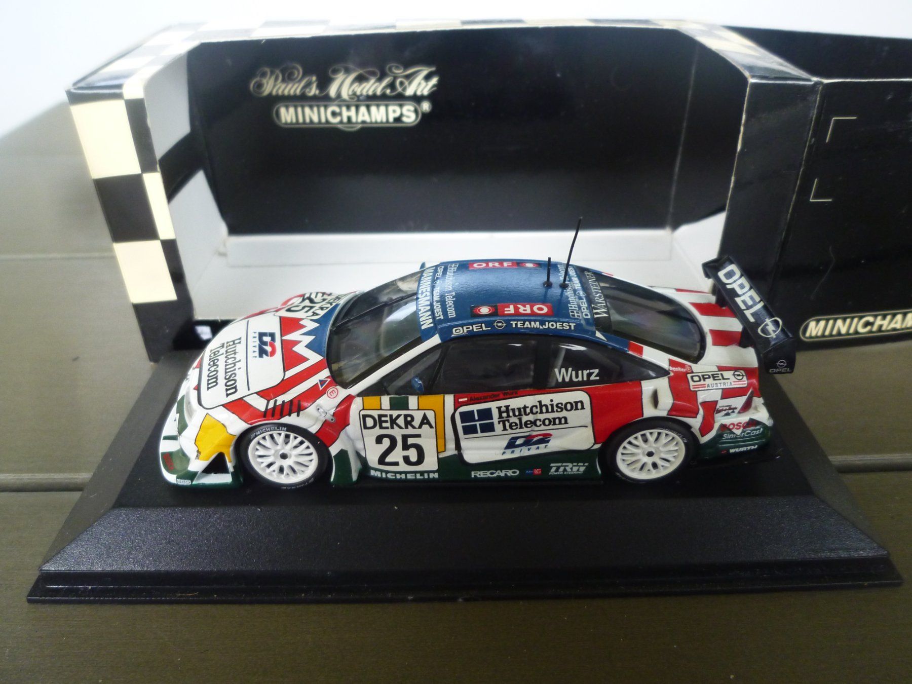 Opel Modellini d'auto: Opel Calibra V6 (DTM 1996) – Nuovo e nell'imballaggio originale da Flawil venduto da Imperiosud 1