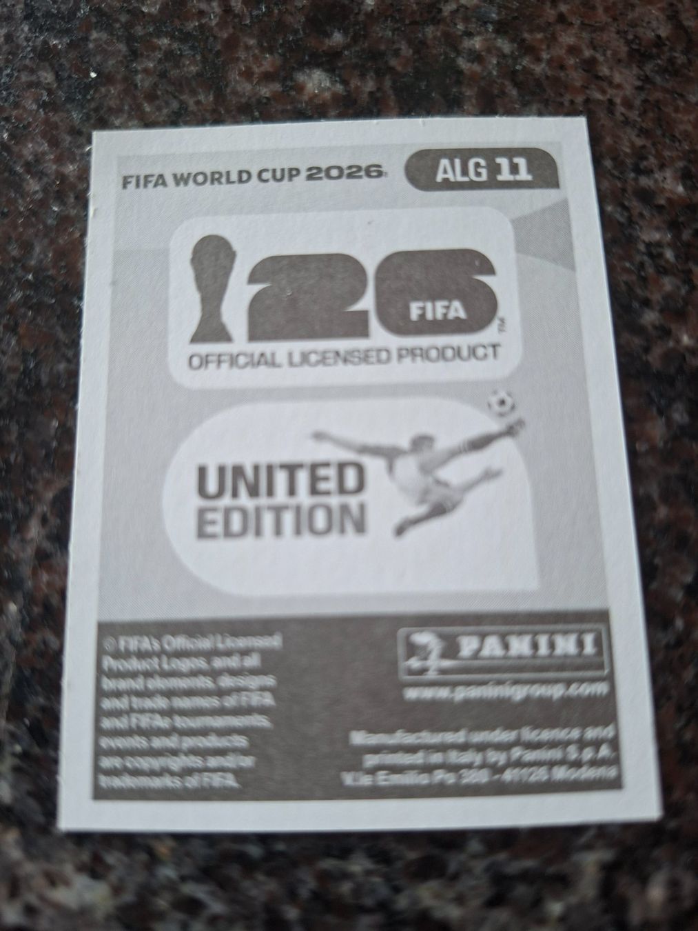 Panini Carte collezionabili: Panini FIFA World Cup 2026 Ramiz Zerrouki ALG 11 – Nuovo (secondo la descrizione) da Erlinsbach venduto da pfunky 1