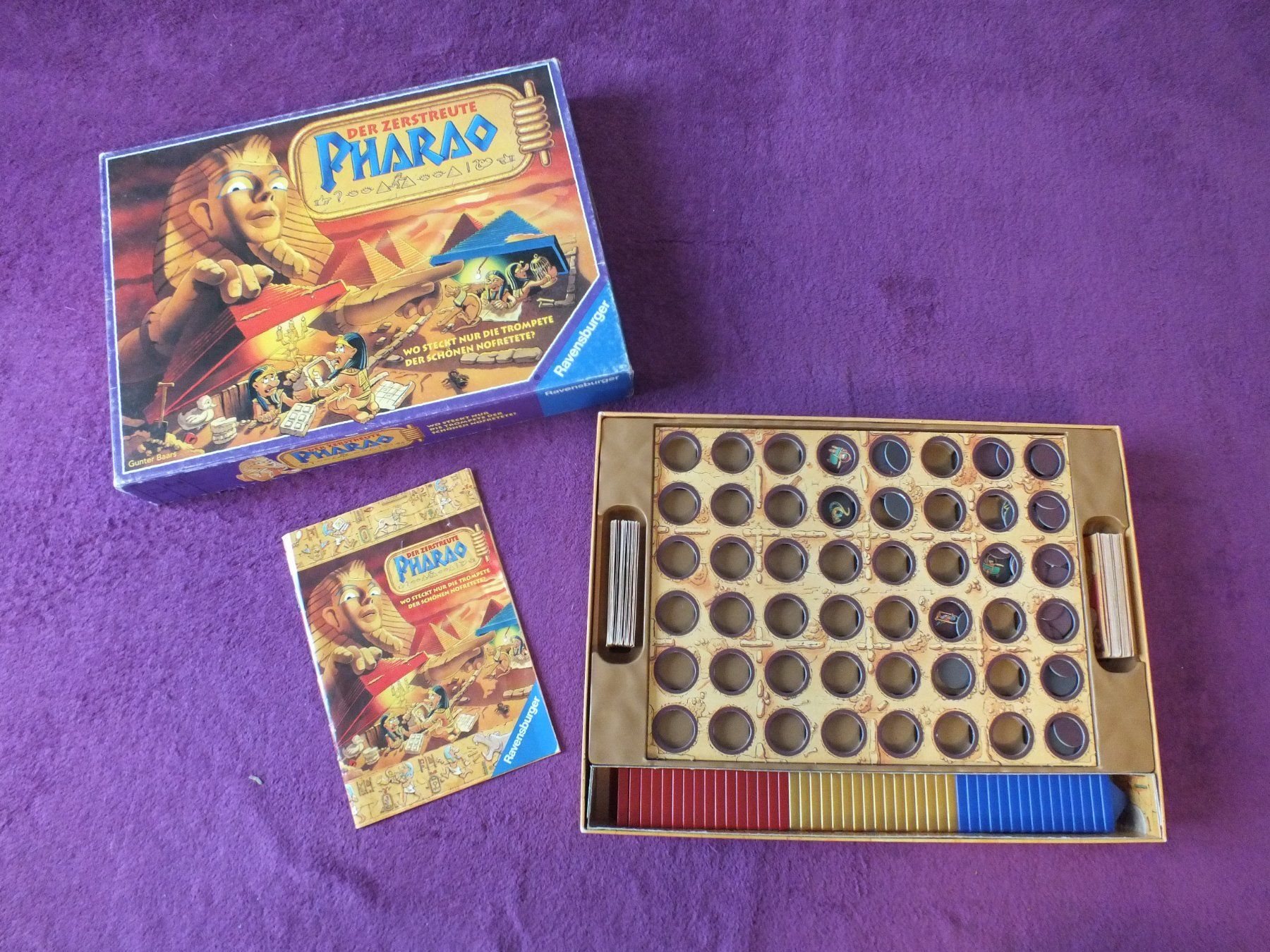 Ravensburger Giochi: Ravensburger Spiel - Der zerstreute Pharao – Usato da Müllheim Dorf venduto da Seeeule01 2