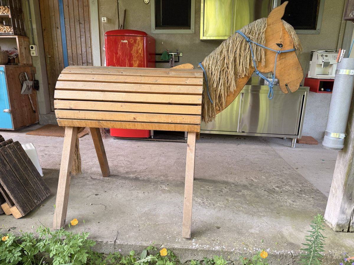 Spielzeuge: Letzte Chance / Holzpferd mit Sattel – Gebraucht aus Schlatt ZH von yasi79 1