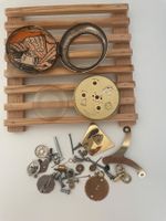 Antike Taschenuhr Ersatzteile Konvolut, zum Reparieren