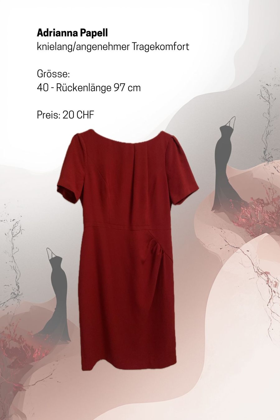 Vestiti: Angenehmes Kleid zu verkaufen – Usato da Wettswil venduto da Shermann76