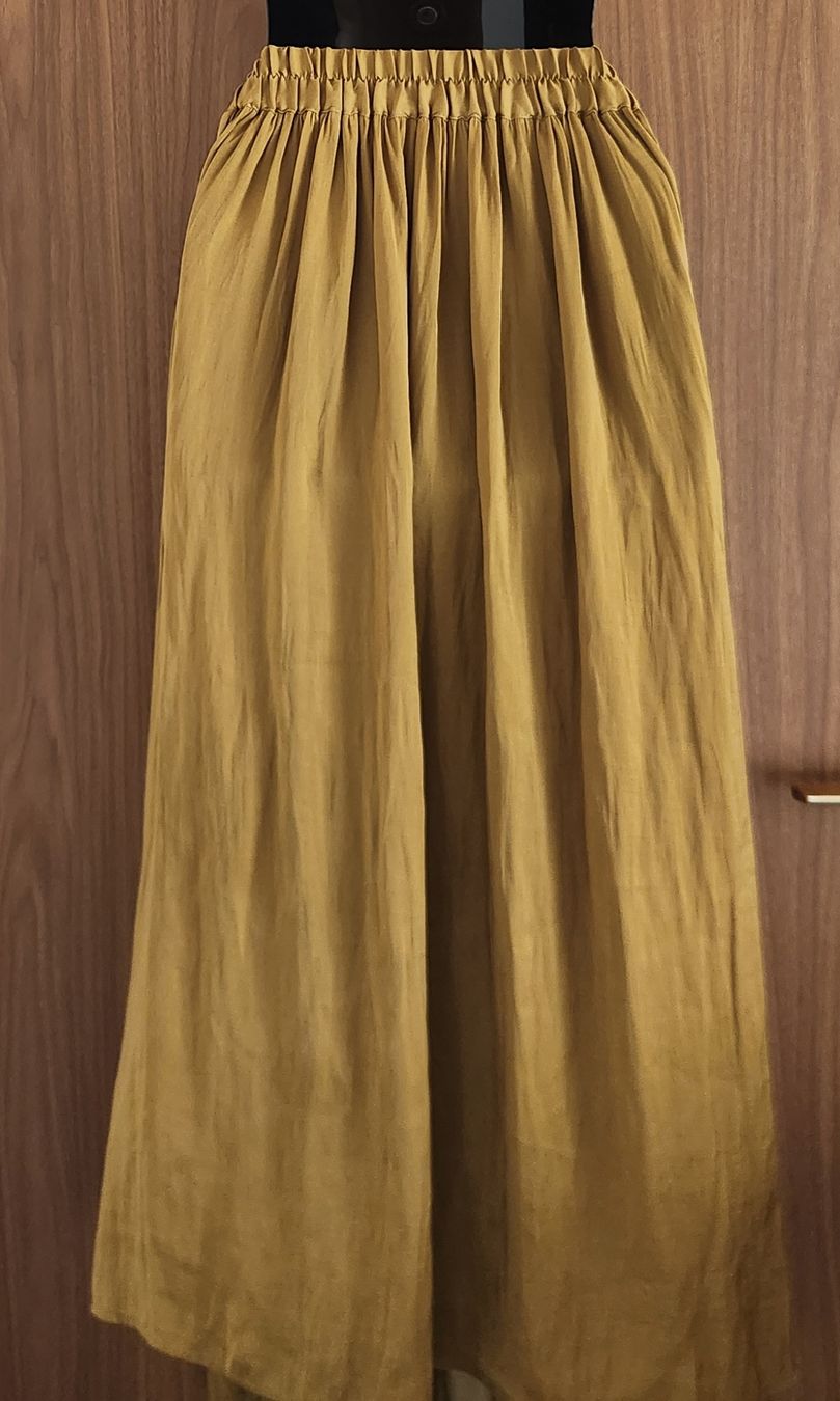 Gonne: Jupe longue Monoprix couleur moutarde taille L   – Usato da Niedergösgen venduto da Eva2410 1