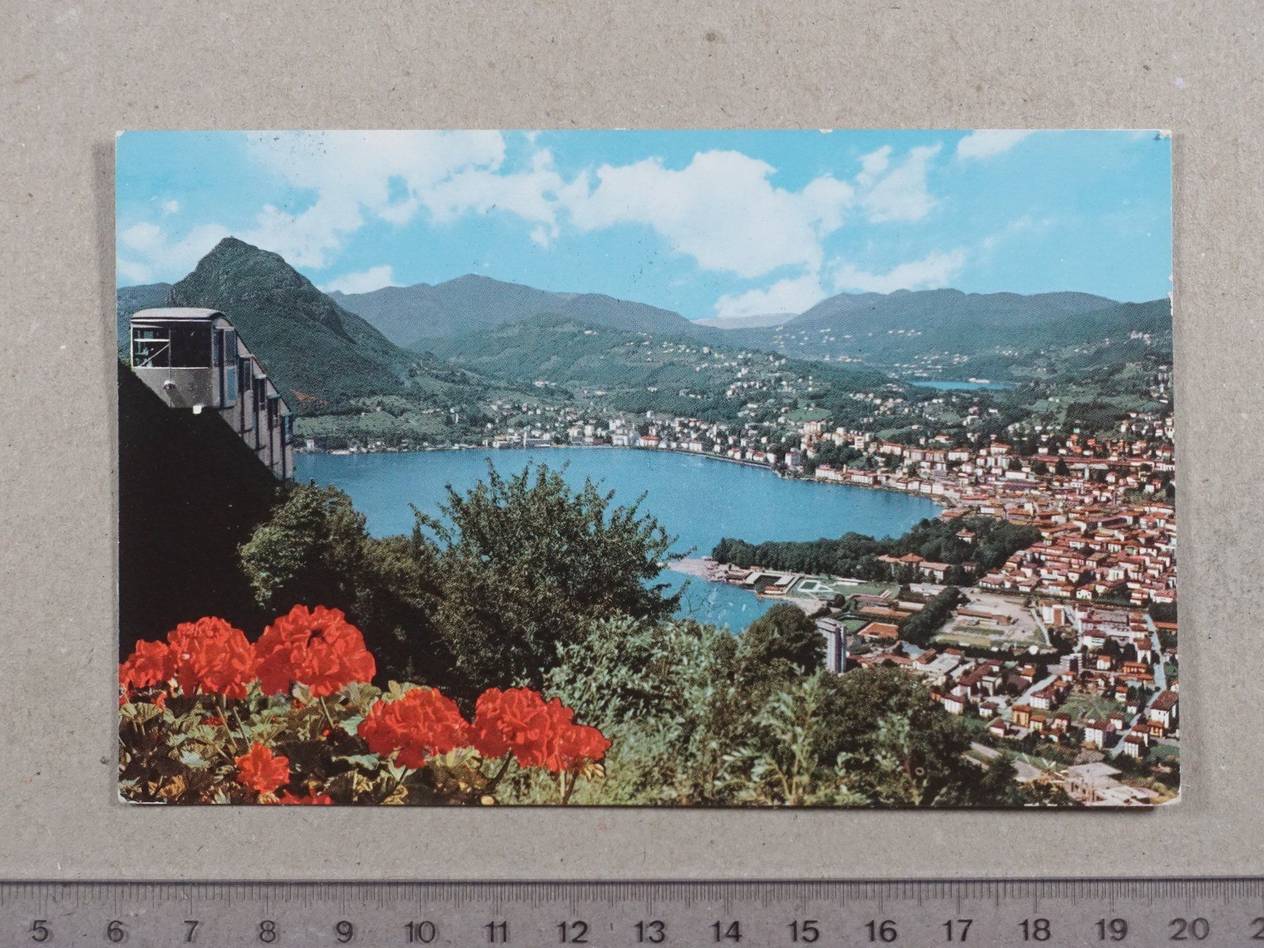 Cartoline postali: Locarno, la funicolare, 1962 – Usato da Lenzburg venduto da fh1