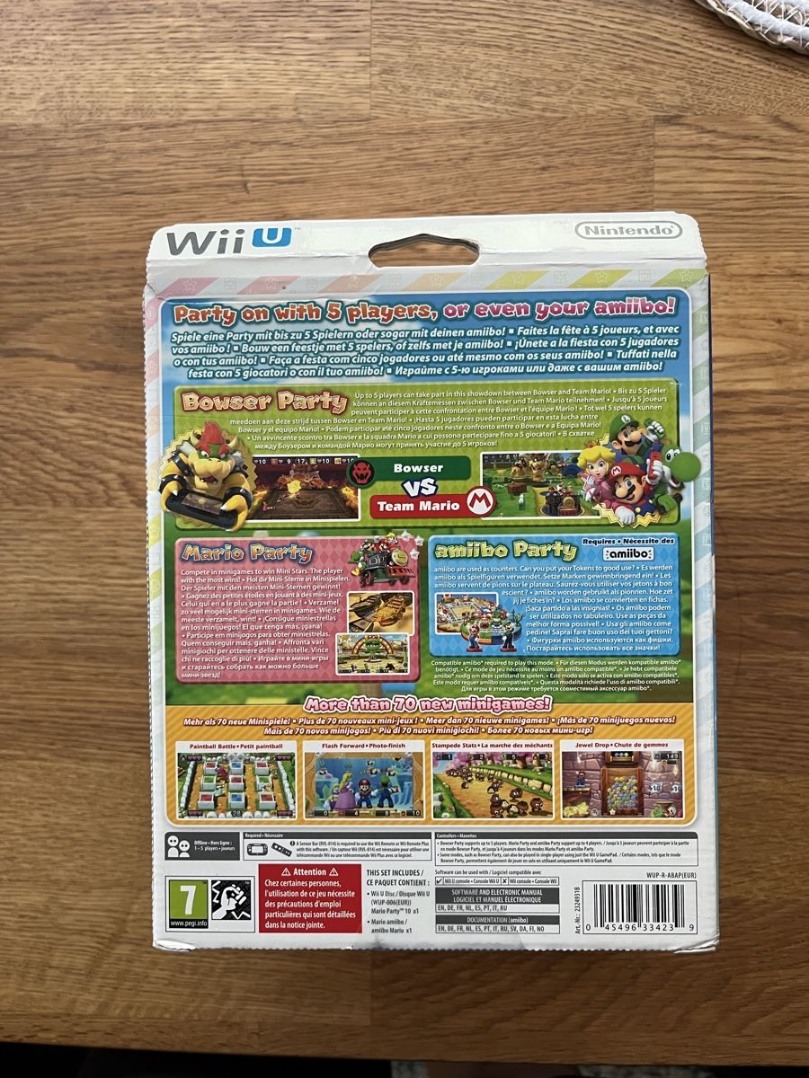 Giochi: Mario Party 10 - Limited Edition - Mario amiibo – Usato da Baden venduto da tob_t8gw 4