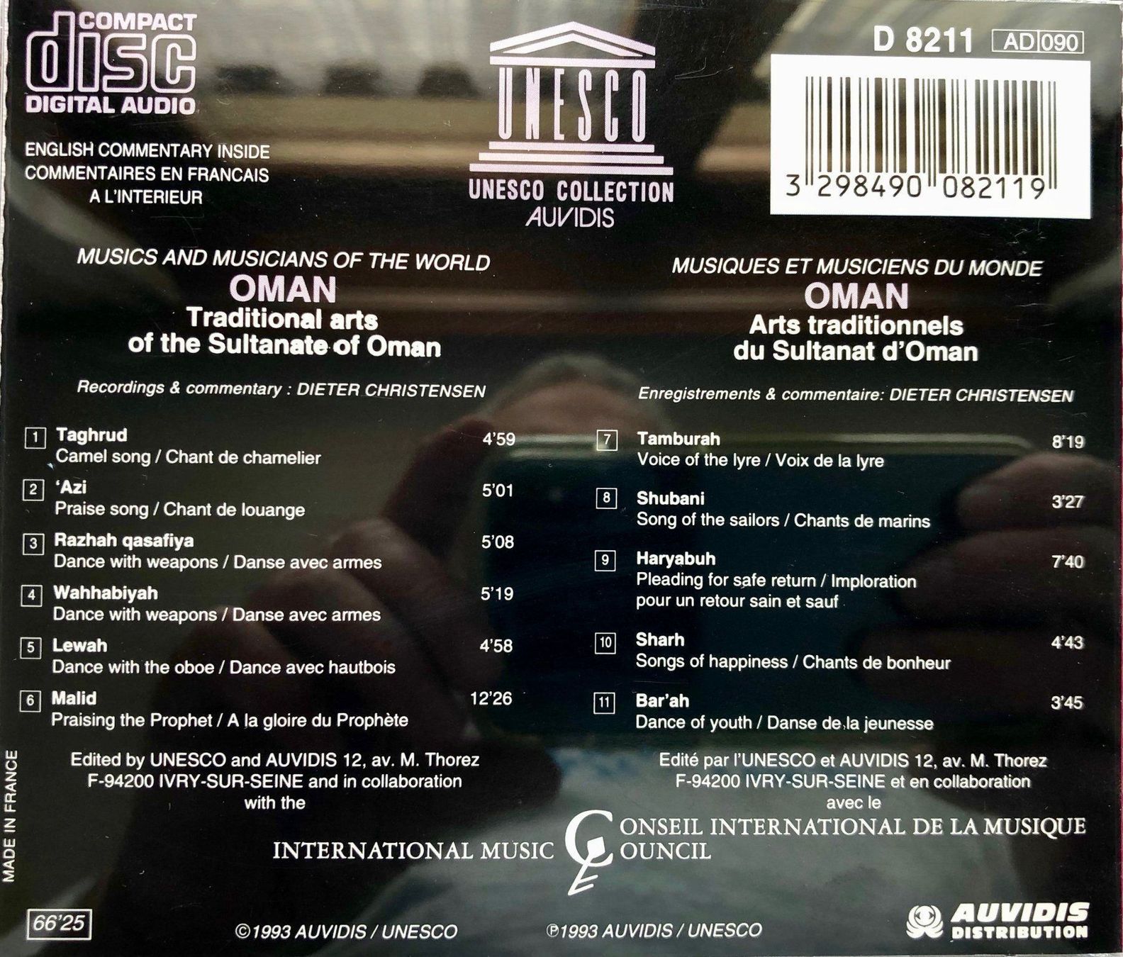 CD: 1 CD aus dem Oman – Usato da Röschenz venduto da sosojojo13 2