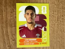 Panini FIFA WM 2026  Sticker Karim Boudiaf QAT 10