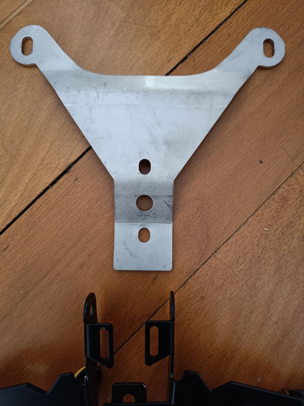 Alle Motorradersatzteile: Support de plaque d'immatriculation moto neuf + clignos led – Neu (gemäss Beschreibung) aus Genève von Kamajan 3