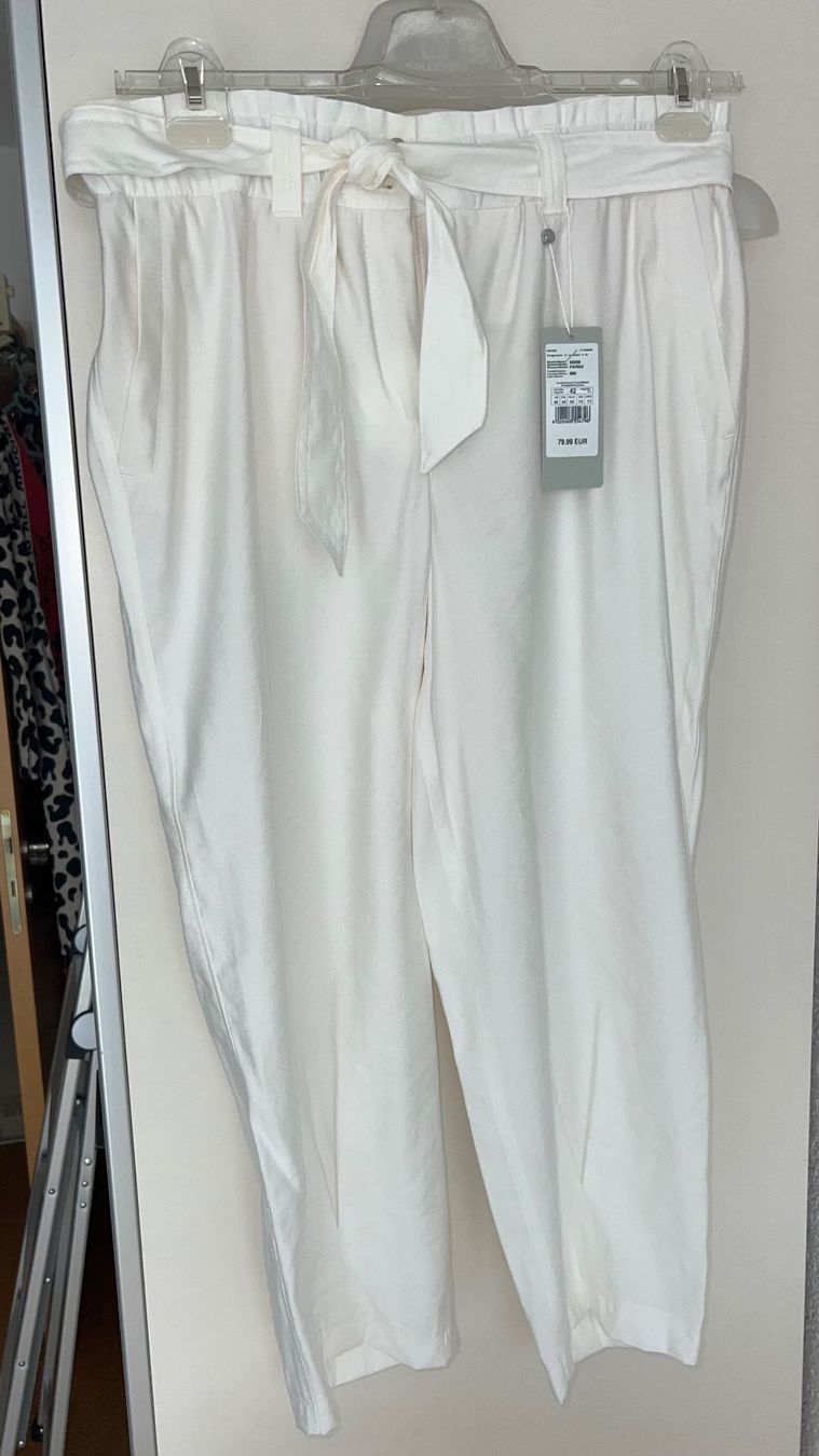 Jeans: Jeans Chino weiss BIANCA 42 neu – Nuovo (secondo la descrizione) da Dornach venduto da samuti