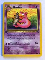 Slowbro (uncommon) 1st Fossil - MINT - ab 1.-