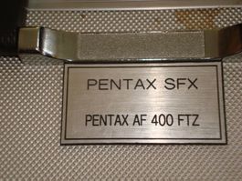 PENTAX SFX SPIEGELREFLEX ANALOG INKLUSIVE KOFFER