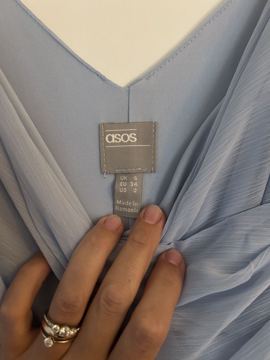 Asos Vestiti: Robe longue bleu claire – Nuovo (secondo la descrizione) da Neuchâtel venduto da EllenB 2