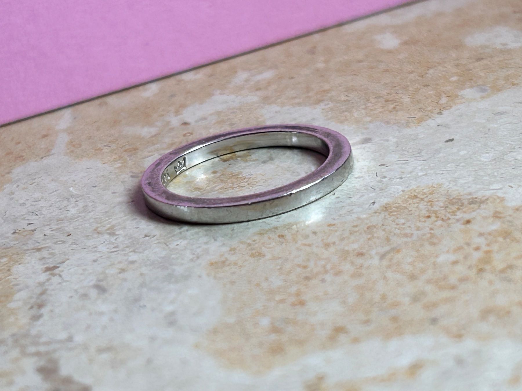 Anelli: Silberring schlicht falsch (54.5) – Usato da Laufen venduto da Bellebellezza 1