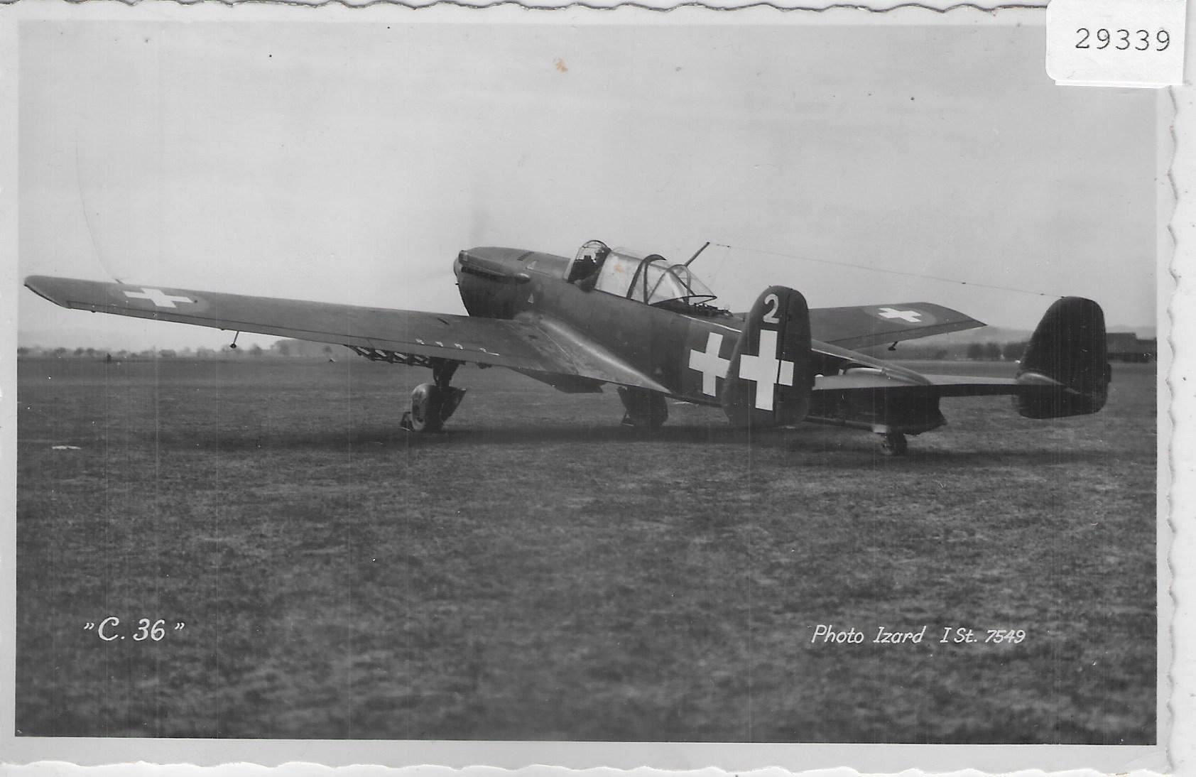 Cartes postales: Flugzeug C.36 – D'occasion à Ettingen par Kartenplanet