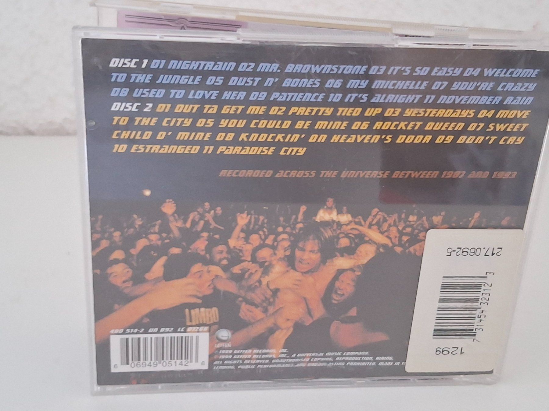 CD: CD Guns N' Roses -  Live Era '87-'93 CD gebraucht – Usato da Aarberg venduto da Jackup1 1