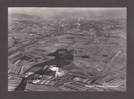 AÉROPORT de Bâle-Mulhouse, 1949 Flugaufnahme