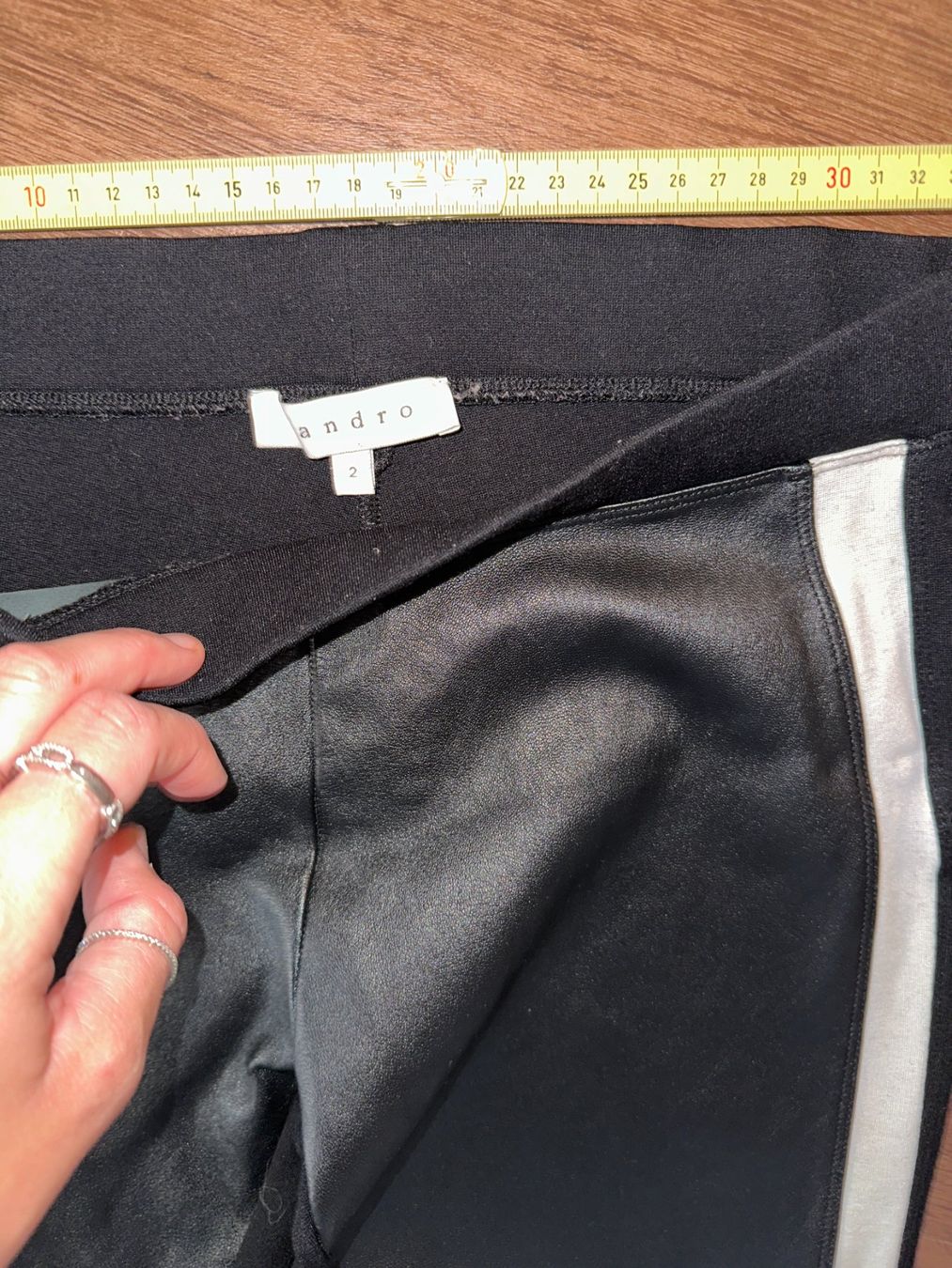 Sandro Leggings: Sandro leather leggings - Size 2 – Usato da St-Sulpice VD venduto da juhdu 3