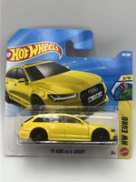 Hot Wheels Audi RS6 Avant gelb neu 66/250