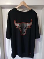 Chicago Bulls T-Shirt Mesh New Era, schwarz, Grösse XL