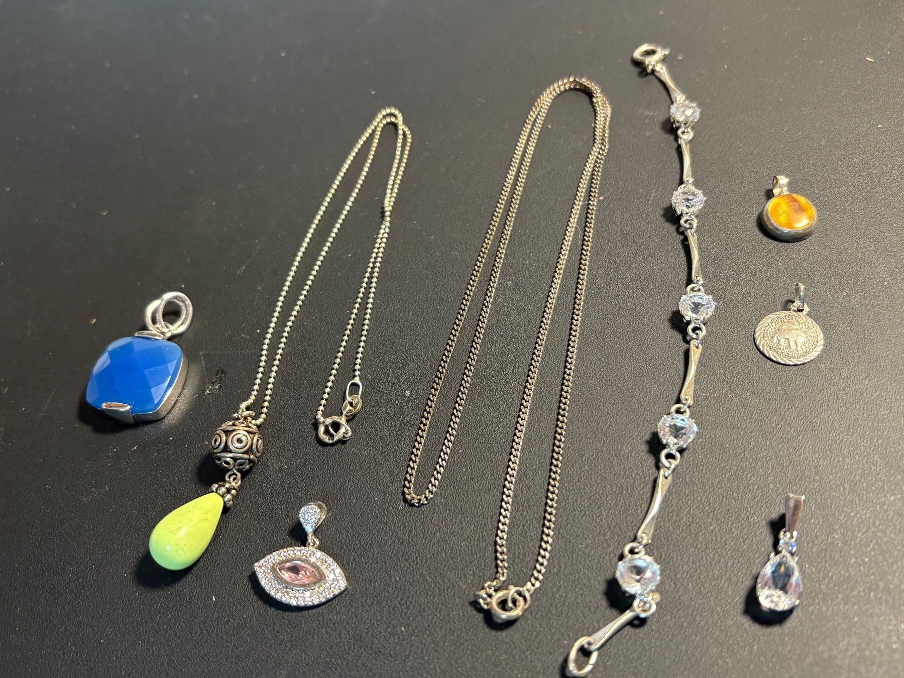 Altri gioielli: Silberschmuck mit und ohne Stempel – Usato da St. Peterzell venduto da verena40
