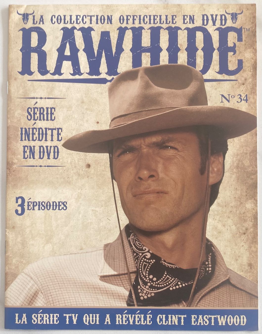 Tutti i DVDs: CLINT EASTWOOD - RAWHIDE N°34 – Usato da Poliez-Pittet venduto da Newtown-Records 1