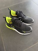 Nike Air Max 270 schwarz gelb Grösse 38.5 guter Zustand