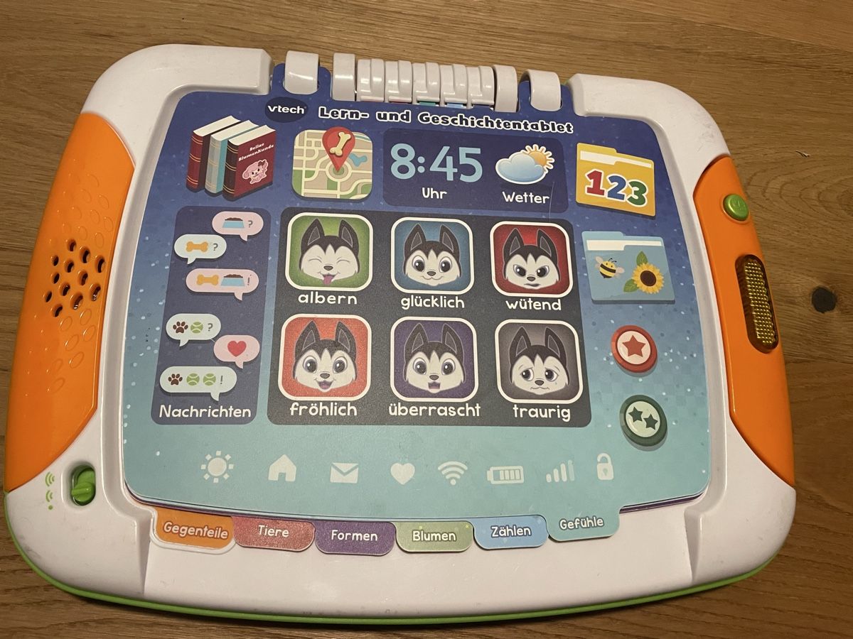 Vtech Tablet PC: Vtech Lern und Vorlese Tablet – Usato da Davos Dorf venduto da Enzian5105